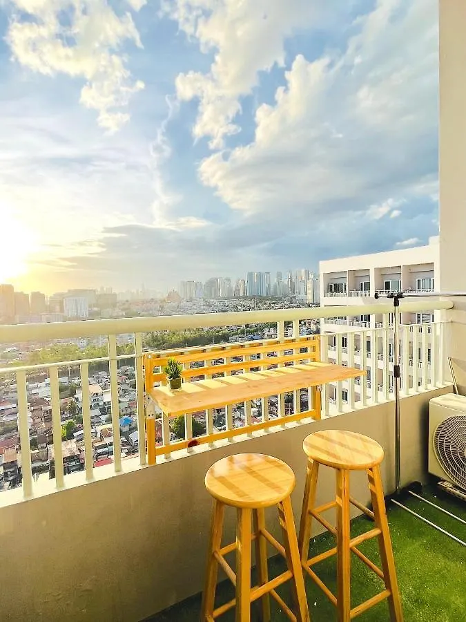 Sunset View W/ King Bednwi-Fi At Grace Res, Taguig Apartment Manila 0*,  Philippines