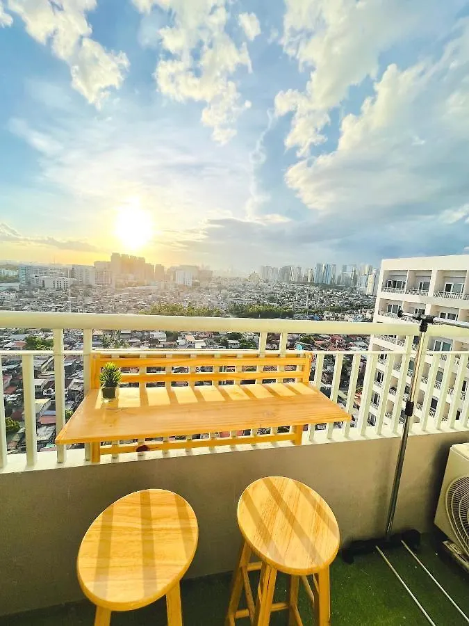 Sunset View W/ King Bednwi-Fi At Grace Res, Taguig Apartment Manila